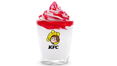 Sundae Gorila Morango — KFC