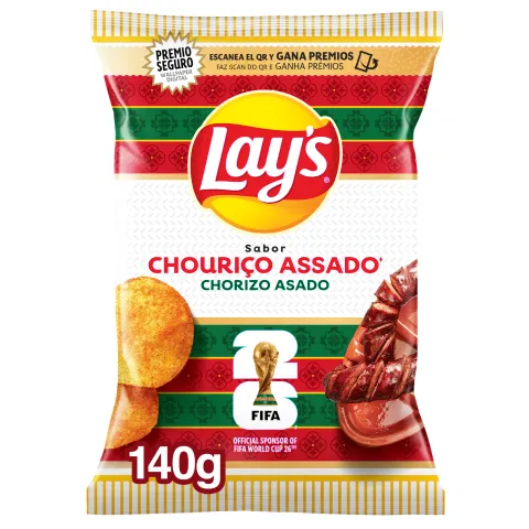 Lays Chouriço Assado (estilo Português) — Pizza Hut
