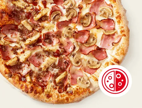 Pizza com Metades — Telepizza