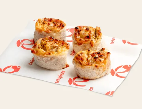 4 Pizzolinos Frango BBQ — Telepizza