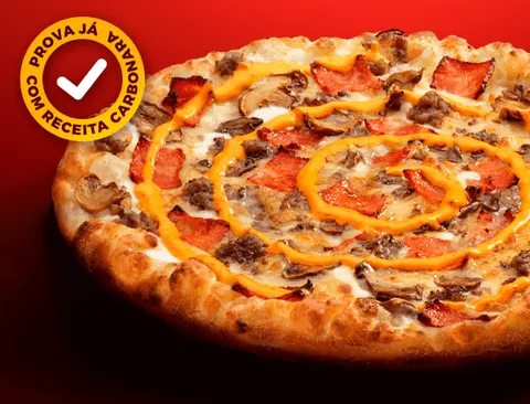 Pizza Burger Carbonara — Telepizza