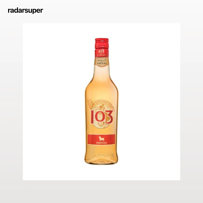103 Bebida espirituosa de brandy solera 103 botella de 70 cl.
