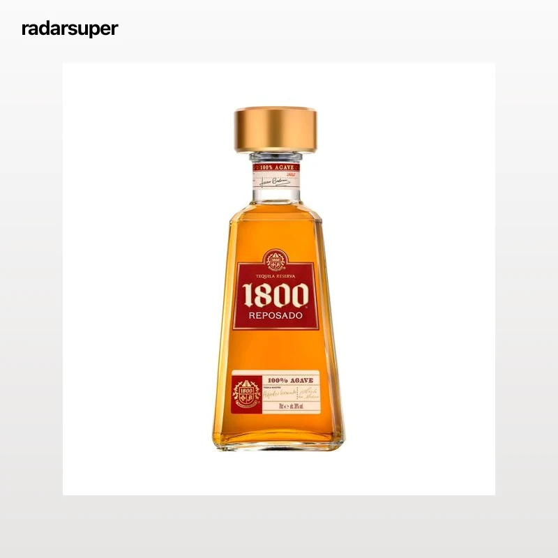 1800 Reposado Tequila reserva botella de 70 cl.