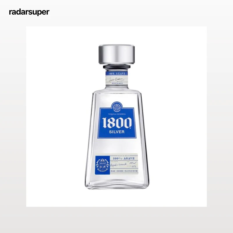 1800 Silver Tequila reserva botella de 70 cl.