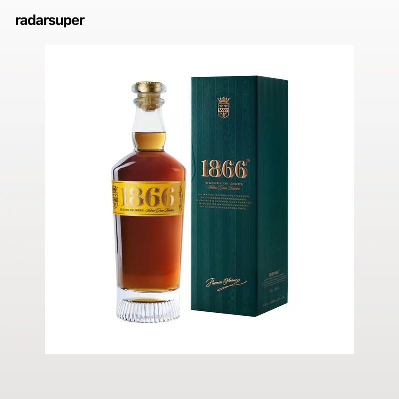 1866 Brandy de Jerez solera gran reserva 1866 botella de 70 cl.