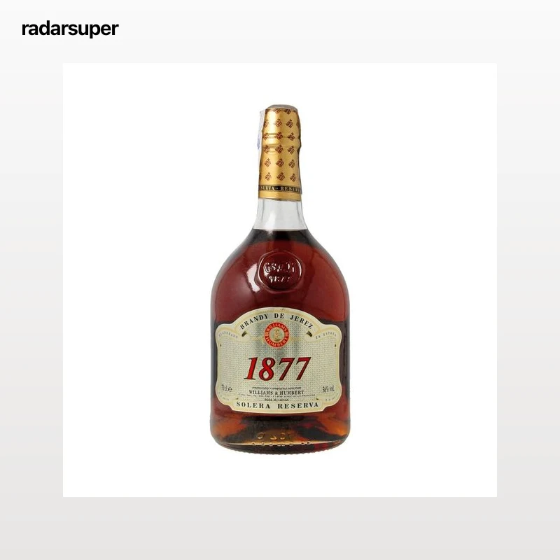 1877 Brandy solera reserva 1877 botella de 70 cl.