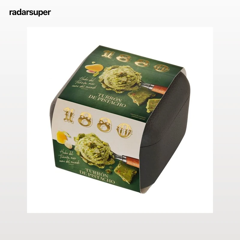1880 Tarrina de helado de turrón de pistacho 430 ml.
