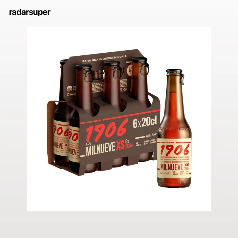 1906 Reserva especial Cerveza 6x20 cl.