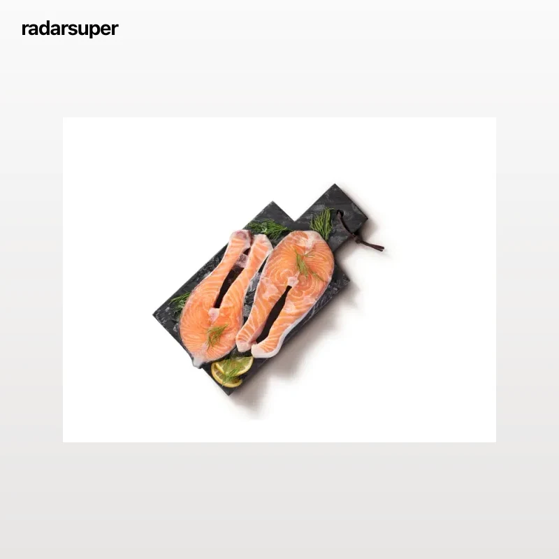 2 rodajas de salmón