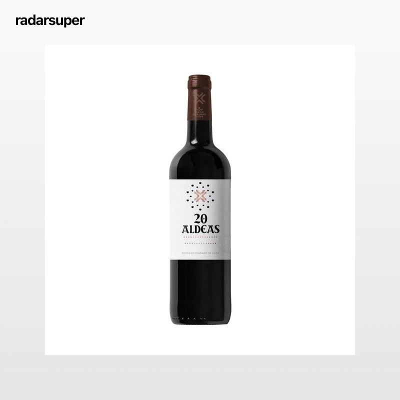 20 ALDEAS Vino tinto con I.G.P. Vinos de la Tierra de Castilla y León botella 75 cl.