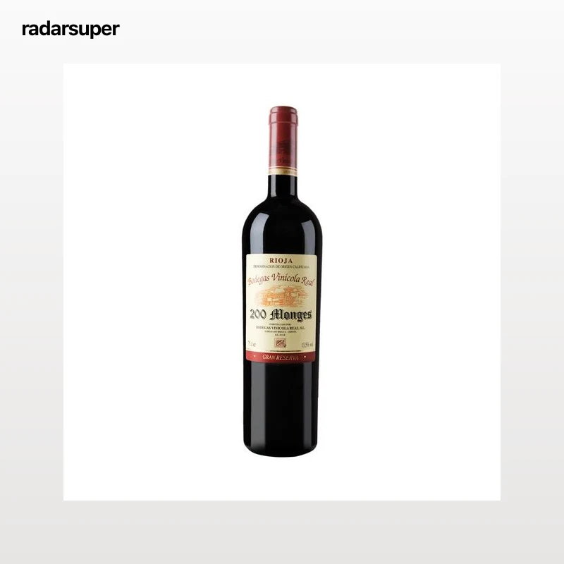200 MONGES Vino tinto gran reserva con D.O. Ca. Rioja botella 75 cl.