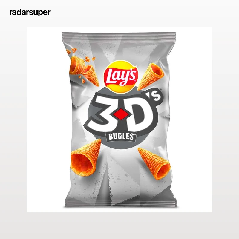 Lay's 3D's sabor queso y bacon 28 g