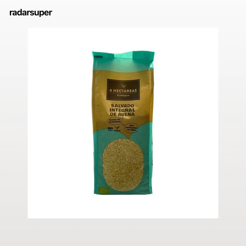 4 HECTÁREAS BIO  Salvado de avena 500 g
