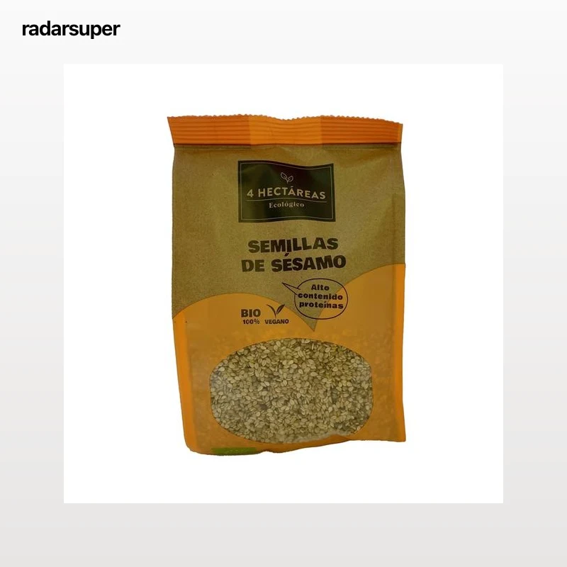 4 HECTÁREAS Bio  Semillas de sesamo natural 250 g