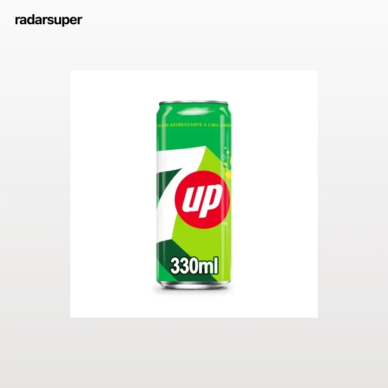 7UP de lima-limón lata 33 cl.