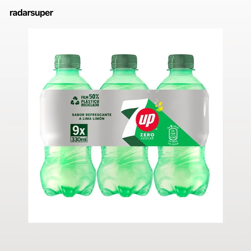 7UP Refresco lima-limón pack 9 uds. x 330 ml.