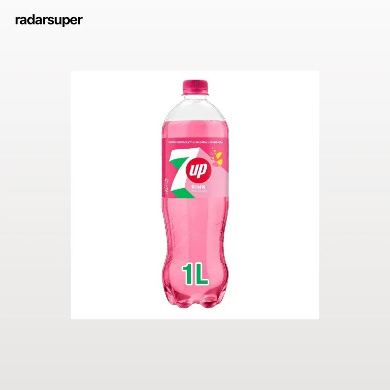 7UP Zero pink lemonade botella 1 l.