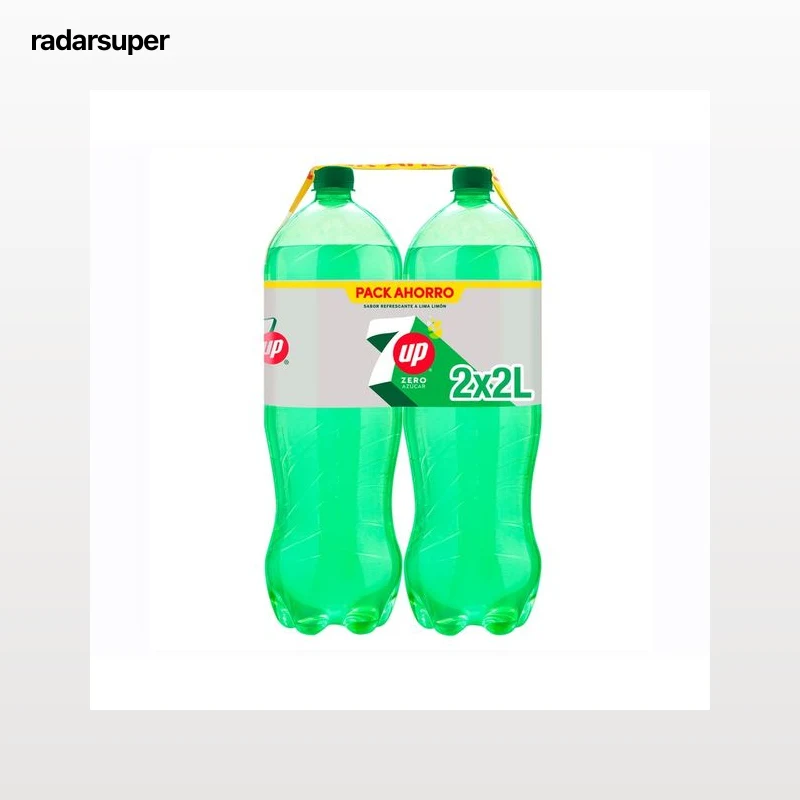 7UP Zero  Refresco lima-limón pack 2 uds. x 2 l.