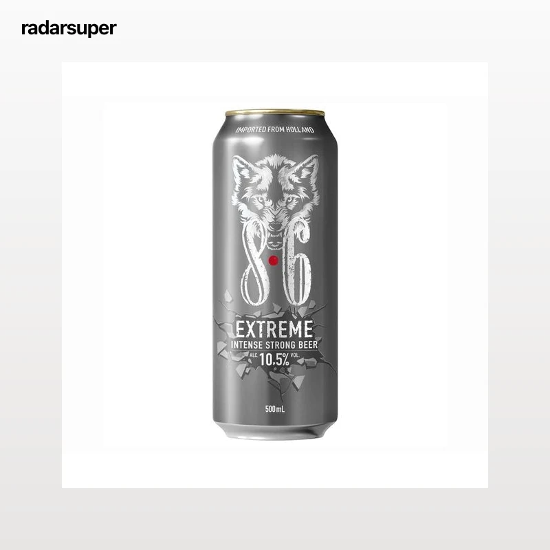 8·6 Cerveza extreme lata 0,5 cl.