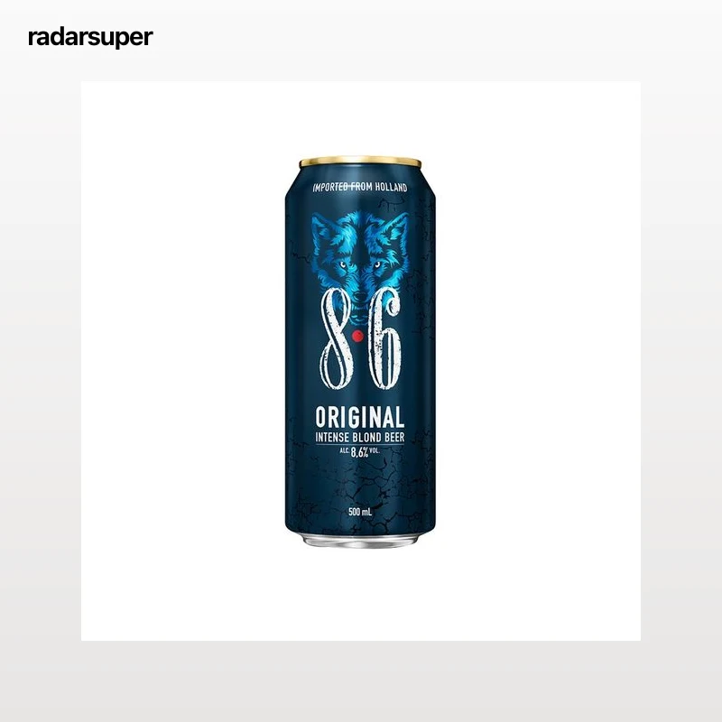 8.6 Cerveza Original Intense Blond lata 50 cl.