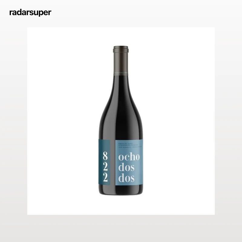 822  Vino tinto con D.O. Ribera del Duero botella de 75 cl.