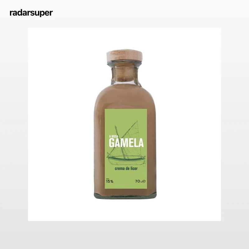 A NOSA GAMELA Crema de licor frasquera 70 cl.