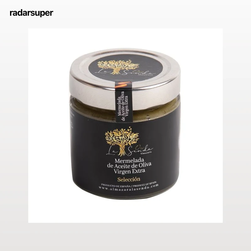 A SENDA ALMAZARA Oro selección Mermelada de aceite de oliva virgen extra bote 180 g.