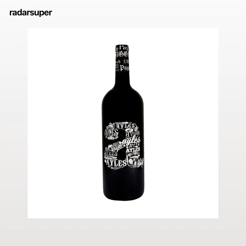A  Vino tinto con D.O.V.P. Ayles A botella de 75 cl.