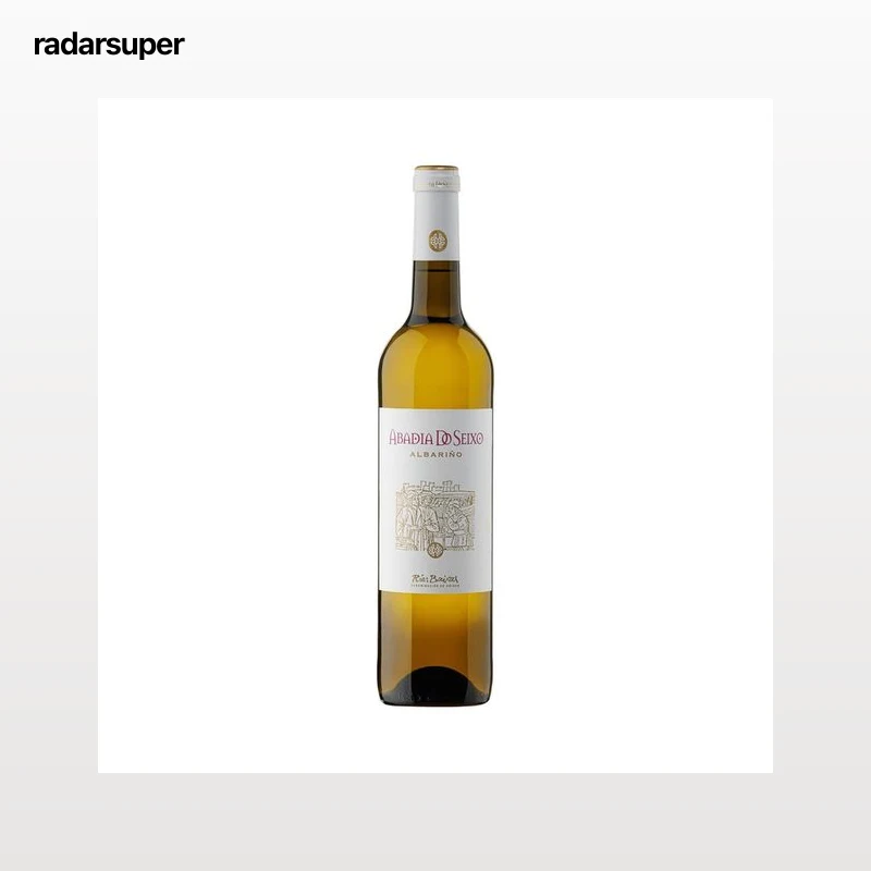 ABADÍA DO SEIXO Vino blanco albariño con D.O. Rías Baixas botella 75 cl.