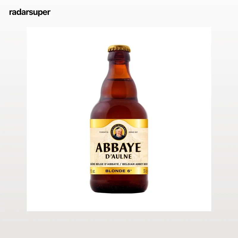 ABBAYE D"AULNE Blonde Cerveza Belga botella 33 cl.
