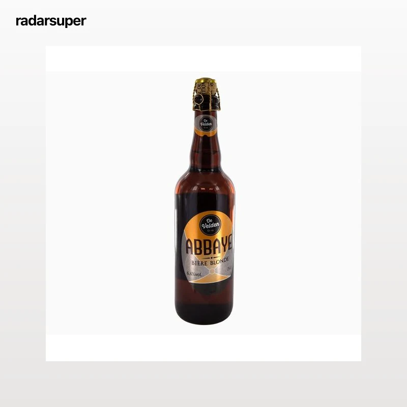 ABBAYE D"AULNE Cerveza de abadia 6.6º de velden bot 75 cl.
