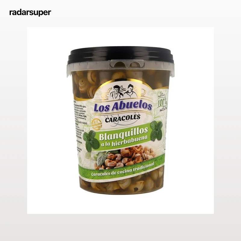 LOS ABUELOS Caracoles blanquillos a la hierbabuena LOS ABUELOS 100 cl.