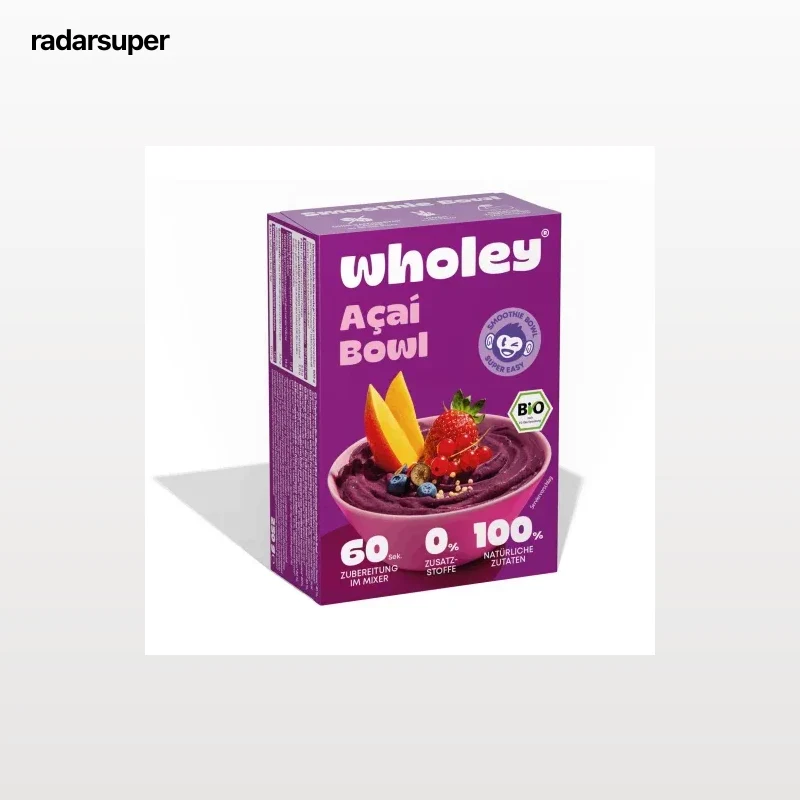 Acai bowl ecológico Wholey 250 g.