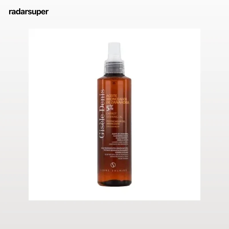Aceite bronceador de zanahoria 5% de Gisèle Denis 200 ml.