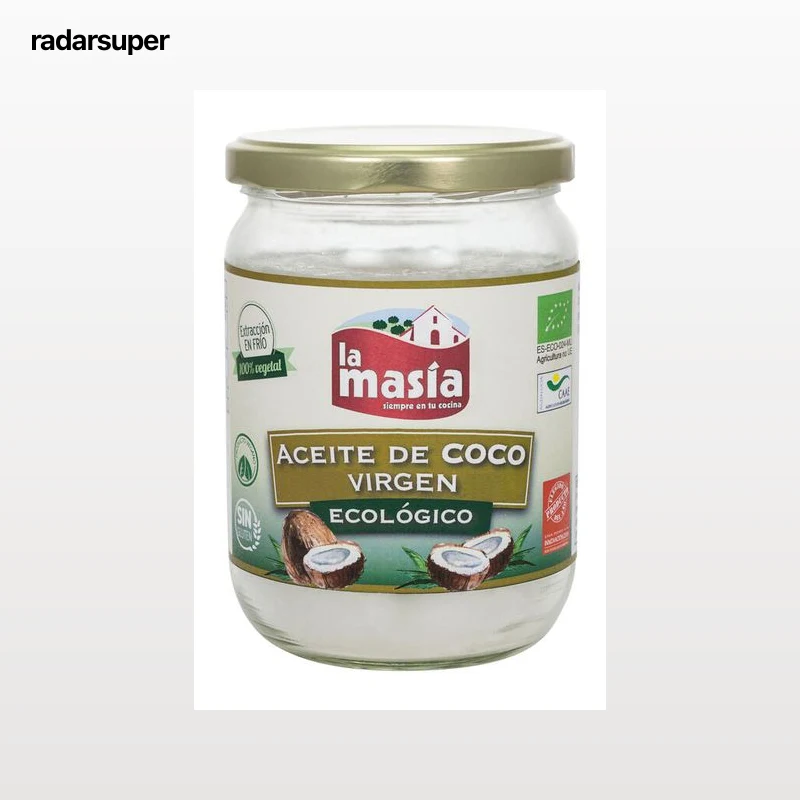 Aceite de Coco Virgen Ecológico La Masía 430ml