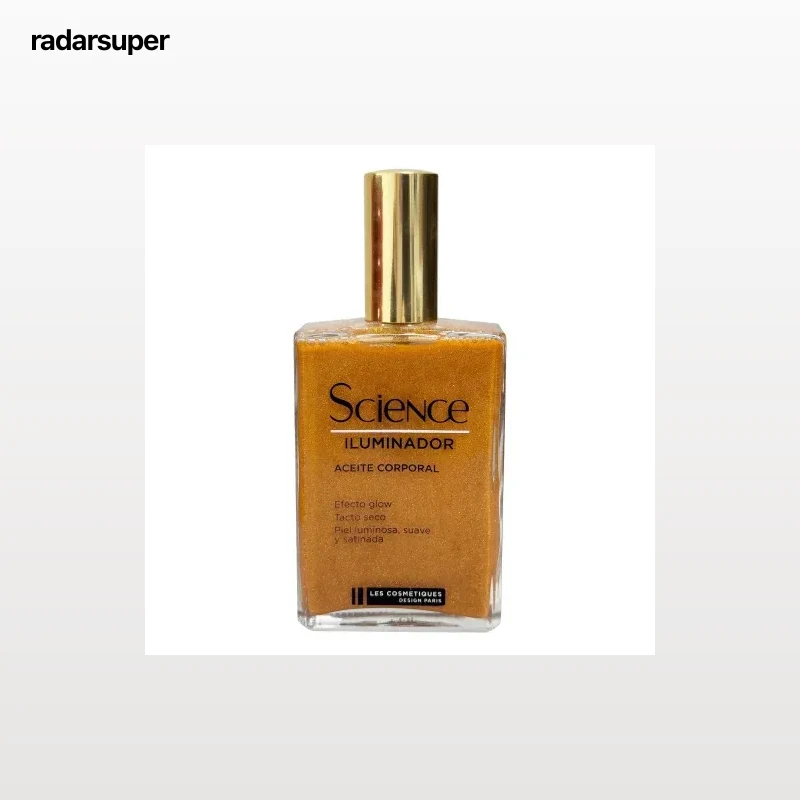 Aceite corporal iluminador Science Les Cosmetiques 100 ml.