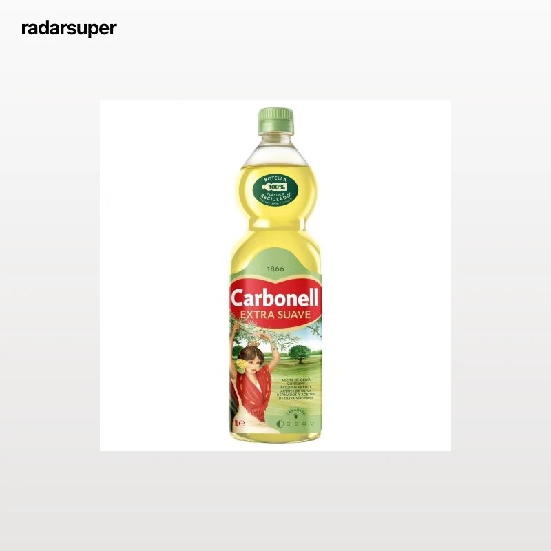 Aceite de oliva extra suave Carbonell 1 l.