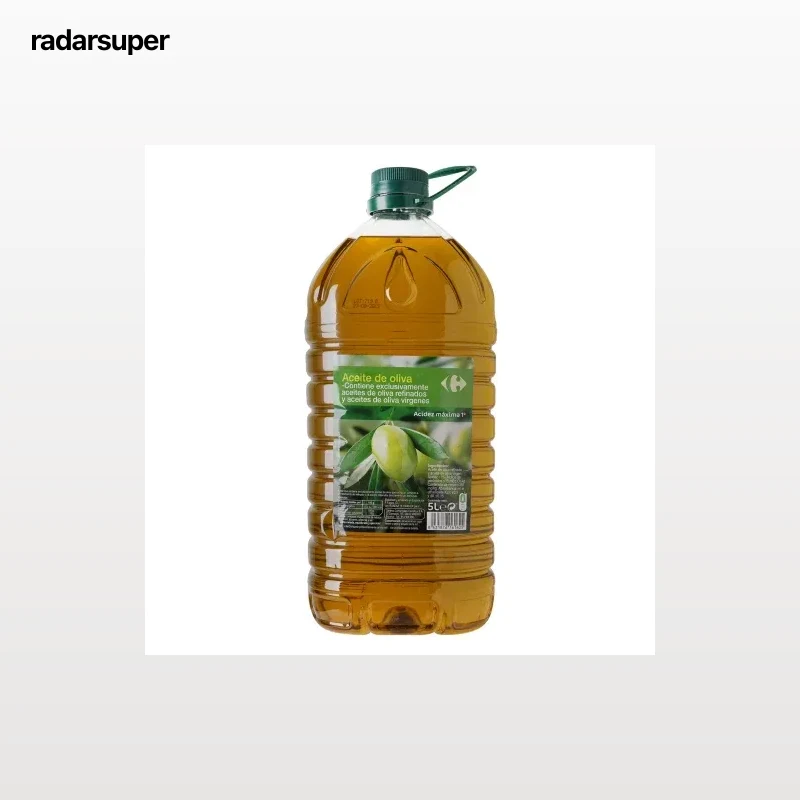 Aceite de oliva intenso 1º Carrefour garrafa 5 l.