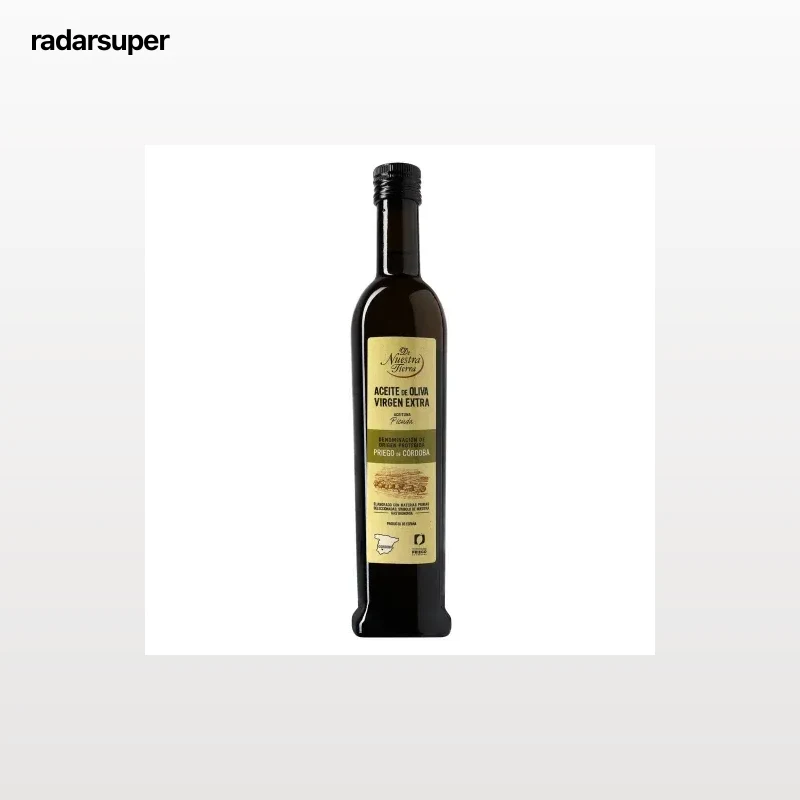 Aceite de oliva virgen extra De Nuestra Tierra D.O Priego de Córdoba