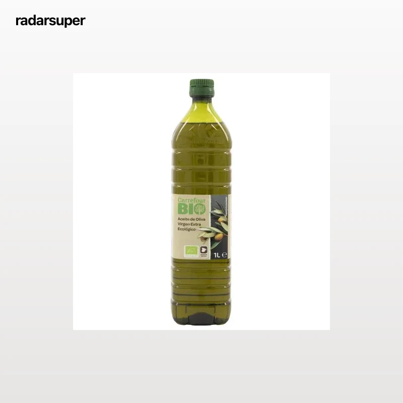 Aceite de oliva virgen extra ecológico Carrefour Bio 1 l.