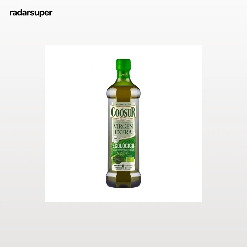 Aceite de oliva virgen extra ecológico Coosur 1 l.