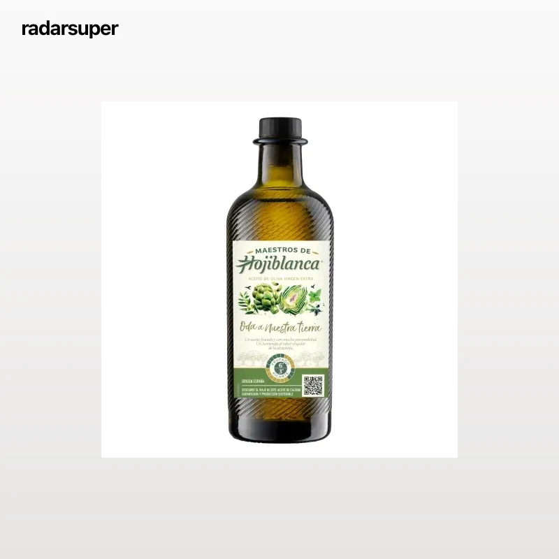 Aceite de oliva virgen extra Oda a Nuestra Tierra nº 5 Maestros de Hojiblanca 500 ml.