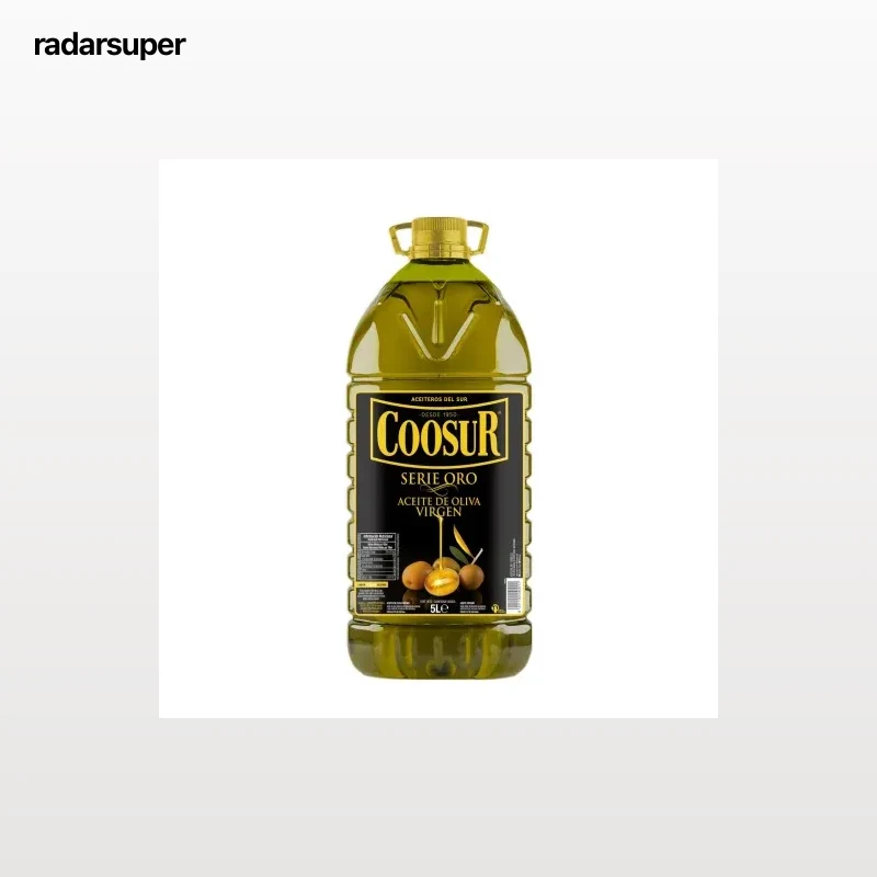 Aceite de oliva virgen serie oro Coosur 5 l.