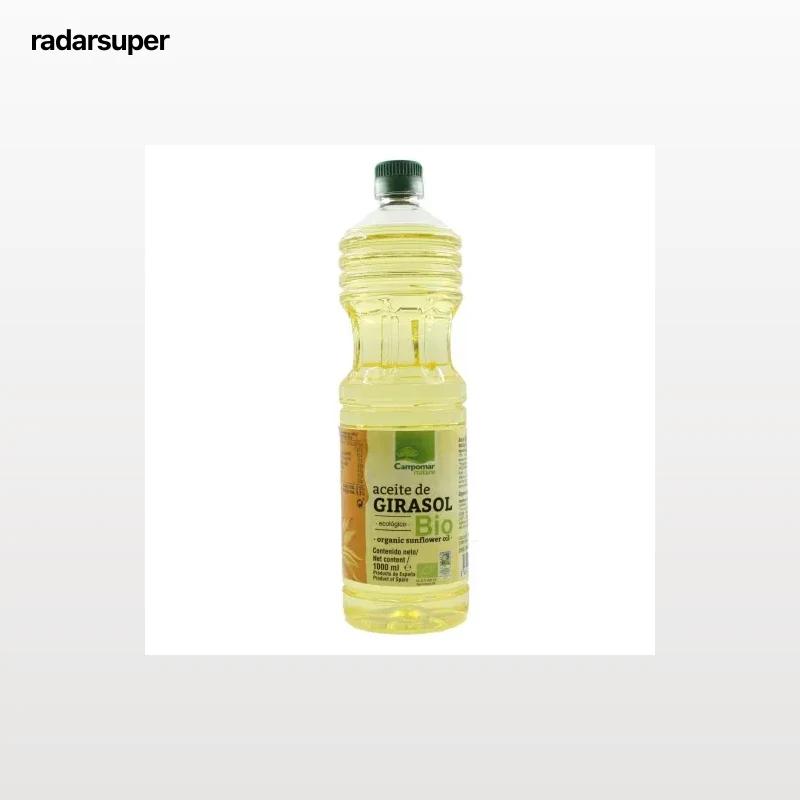 Aceite girasol ecológico Campomar Nature 1 l.