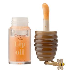 Aceite labial Lip Oil Caramel Kiss Deliplus miel