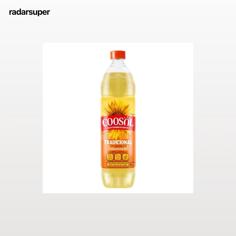Aceite refinado de girasol Coosol 1 l.