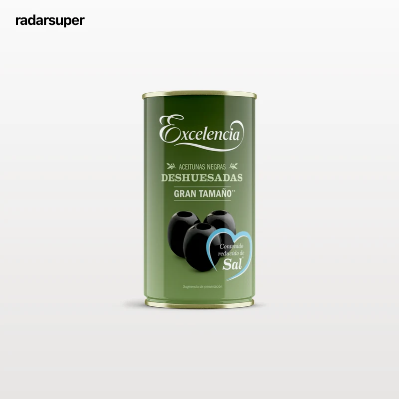 Aceituna negra sin hueso Excelencia 150g