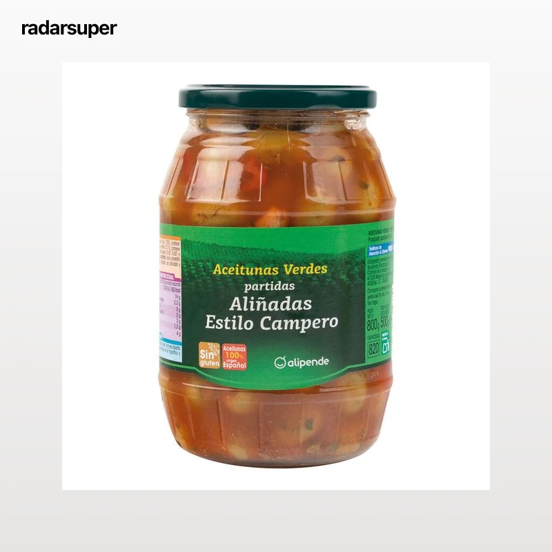 Aceitunas aliño campero Alipende 500g