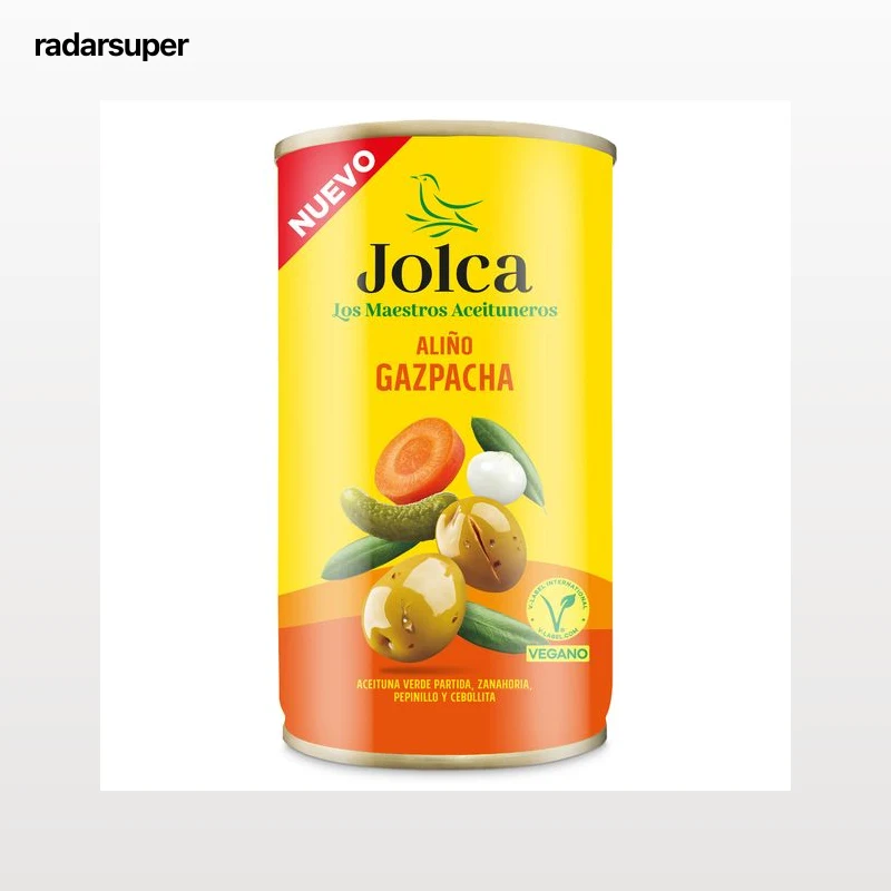 Aceitunas aliño gazpacha Jolca 185 g