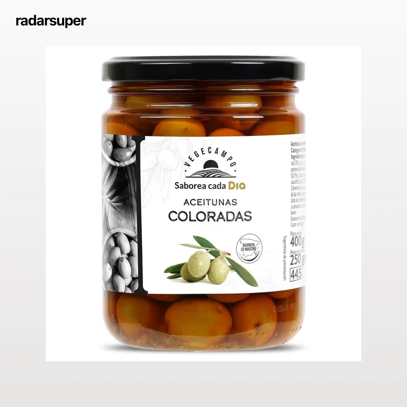 Aceitunas coloradas Dia Vegecampo 250 g